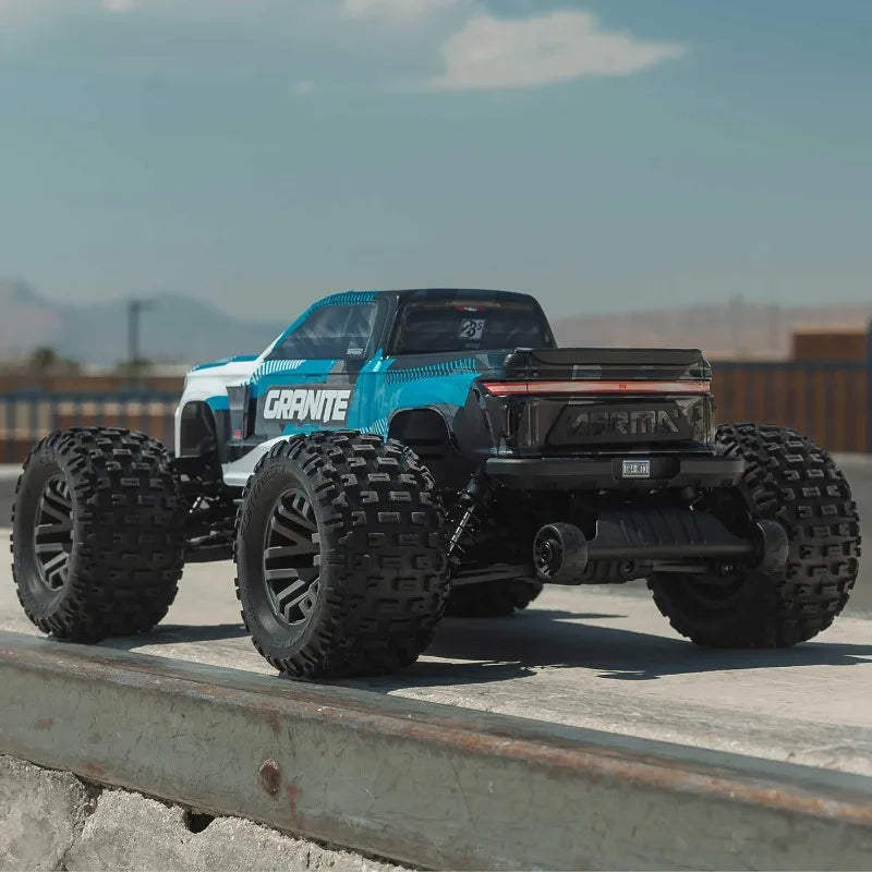 RC Truck 1/10 Granite 4X4 223S BLX BRUSHLESS Monster Truck RTR With DSC, Blue, ARA4302V4T1