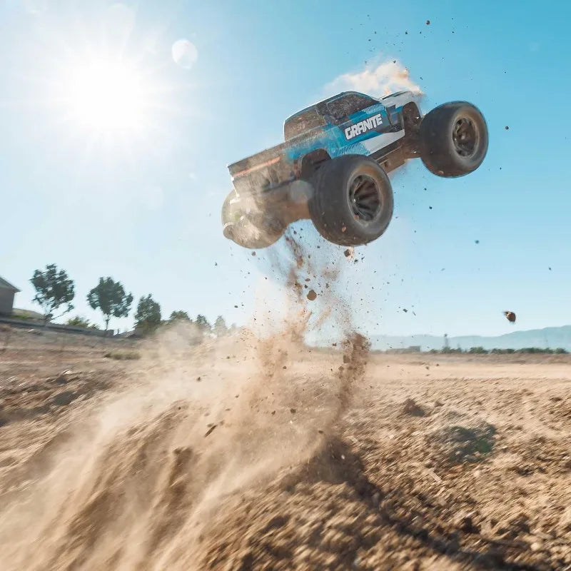 RC Truck 1/10 Granite 4X4 223S BLX BRUSHLESS Monster Truck RTR With DSC, Blue, ARA4302V4T1