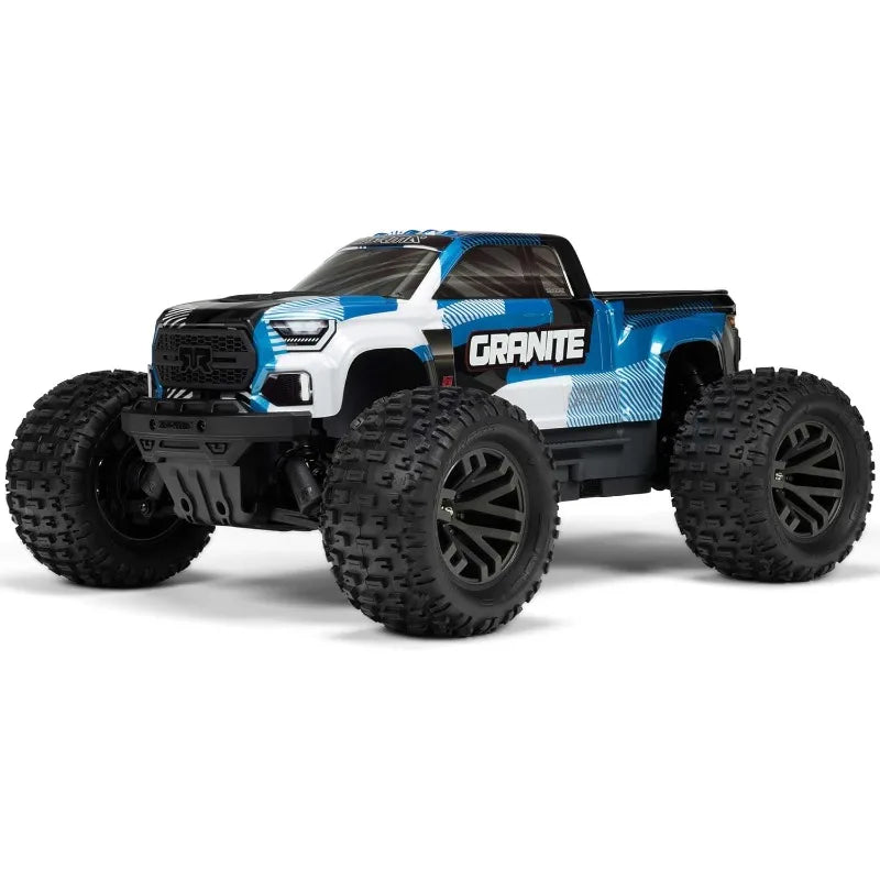 RC Truck 1/10 Granite 4X4 223S BLX BRUSHLESS Monster Truck RTR With DSC, Blue, ARA4302V4T1