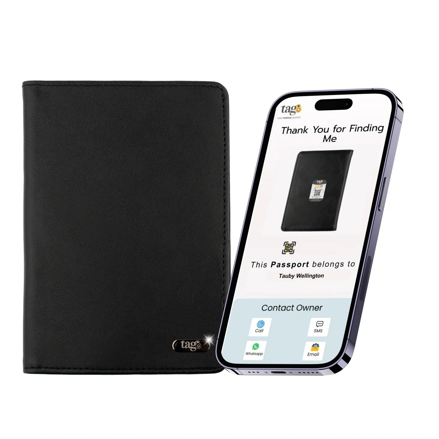 Genuine Leather Passport Case-0